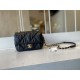 Chanel Small Flap Bag Gold Hardware Black For Women, Women’s Handbags, Shoulder Bags 7.5in/19cm AS2232