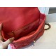 Chanel 19 Flap Bag Gold Hardware Red For Women, Women’s Handbags, Shoulder Bags 10.2in/26cm AS1160 