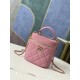 Chanel Vanity Case Gold Hardware Pink For Women, Women’s Handbags, Shoulder Bags 9.4in/24cm