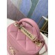 Chanel Vanity Case Gold Hardware Pink For Women, Women’s Handbags, Shoulder Bags 9.4in/24cm