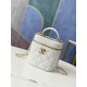 Chanel Vanity Case Gold Hardware White For Women, Women’s Handbags, Shoulder Bags 9.4in/24cm 