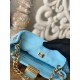 Chanel Small Hobo Bag Gold Hardware Blue For Women, Women’s Handbags, Shoulder Bags 7.5in/19cm