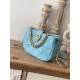 Chanel Small Hobo Bag Gold Hardware Blue For Women, Women’s Handbags, Shoulder Bags 7.5in/19cm