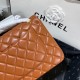 Chanel Large Classic Handbag Gold Hardware Brown For Women, Women’s Handbags, Shoulder Bags 11.8in/30cm