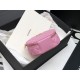 Chanel Vanity Case Shiny Gold Pink Bag For Women 9.5cm/3.7in