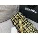 Chanel Mini Yellow Tweed Flap Bag For Women 20cm/7.5in