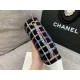 Chanel Navy Sparkle Tweed Classic Mini Rectangular Flap Bag For Women 20cm/7.5in