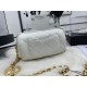 Chanel Bowling Mini White Bag For Women 11cm/4.3in