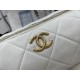 Chanel Bowling Mini White Bag For Women 11cm/4.3in