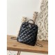 Chanel Rucksack Backpack Black Bag For Women 21cm/8in