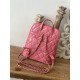 Chanel Rucksack Backpack Pink Bag For Women 21cm/8in