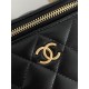 Chanel Small Vanity With Chain Black For Women, Women’s Bags 4.3in/11cm