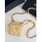 Chanel Small Vanity With Chain Yellow For Women, Women’s Bags 4.3in/11cm