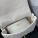 Chanel Flapbag With Chain White For Women, Women’s Bags 8.3in/21cm