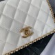 Chanel Flapbag With Chain White For Women, Women’s Bags 8.3in/21cm