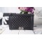 Chanel LeBoy Bag 28cm Lambskin Leather Antique Silver Hardware Spring/Summer Collection, Black