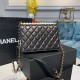 Chanel Short Pearl Handle Bag Gold Toned Hardware Black For Women, Women’s Handbags, Shoulder And Crossbody Bags 8.2in/21cm AS0585