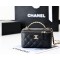 Chanel Small Vanity Case Black For Women 6.7in/17cm AS3171