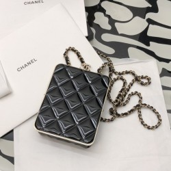 Chanel Cruise Clutch Crossbaby Black Bag For Women 13cm/5in