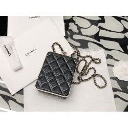 Chanel Cruise Clutch Crossbaby Black Bag For Women 13cm/5in