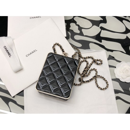 Chanel Cruise Clutch Crossbaby Black Bag For Women 13cm/5in