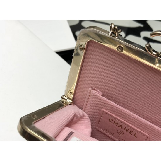 Chanel Cruise Clutch Crossbaby Black Bag For Women 13cm/5in