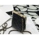 Chanel Cruise Clutch Crossbaby Black Bag For Women 13cm/5in