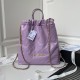 Chanel Backpack Purple Shiny Large Bag For Women 51cm/20in