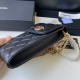 Chanel Phone Holder Black Bag For Women 15cm/6in