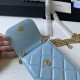 Chanel Phone Holder Blue Bag For Women 15cm/6in