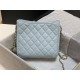 Chanel Hobo Handbag Light Blue Bag For Women 16cm/6in