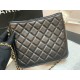 Chanel Hobo Handbag Black Bag For Women 16cm/6in