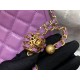 Chanel Hobo Handbag Purple Bag For Women 16cm/6in