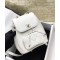 Chanel Small Affinity Backpack White For Women, Women’s Bags 9.8in/25cm