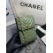 Chanel Chevron Trendy Cc Phone Olive Bag For Women 18cm/7in