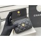 Chanel Classic Distressed Black For Women, Women’s Bags 4.7in/12cm