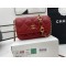 Chanel Classic Distressed Red For Women, Women’s Bags 4.7in/12cm