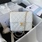 Chanel Small Floor Pack White For Women, Women’s Bags 7.6in/19.5cm