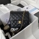 Chanel Small Floor Pack Black For Women, Women’s Bags 7.6in/19.5cm