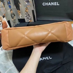 Chanel Shopping Chanel Bag 19 Brown For Women, Women’s Bags 16in/41cm