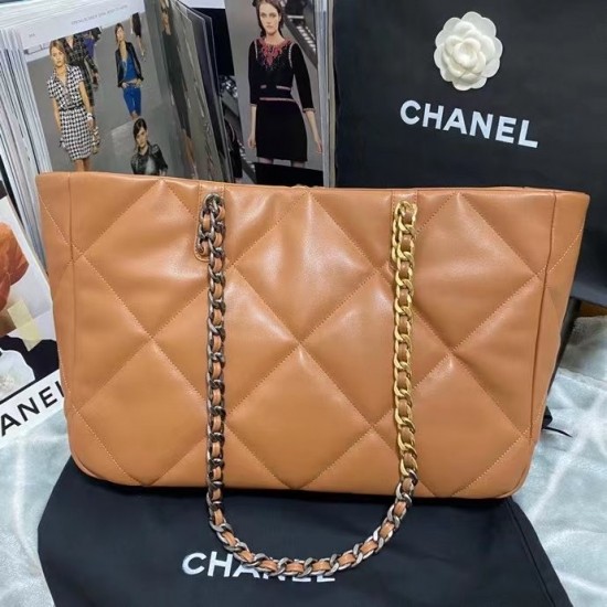 Chanel Shopping Chanel Bag 19 Brown For Women, Women’s Bags 16in/41cm