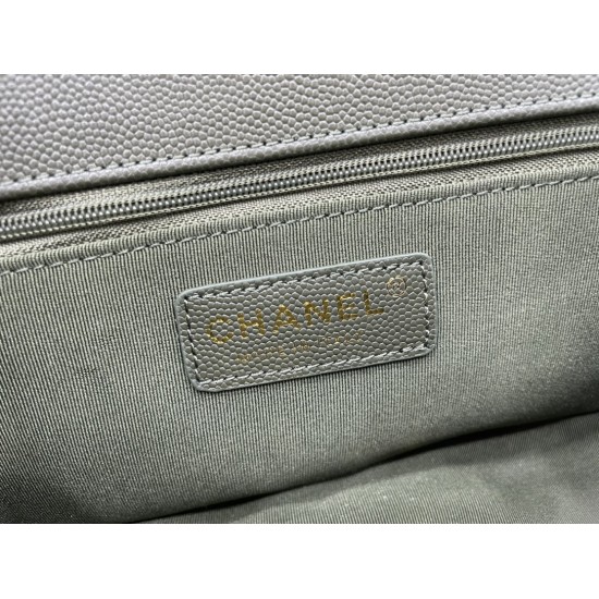 Chanel AS3653 22K Bag Dark Green For Women, Women’s Bags 9.8in/25cm