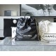 Chanel Large CHANEL 22 Backpack Black For Women, Women’s Bags 19.9in/51cm AS3313 B08037 NH627