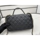 Chanel AS3653 22K Bag Black For Women, Women’s Bags 9.8in/25cm