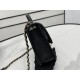 Chanel 22K Flap Bag Black For Women, Women’s Bags 8.1in/20.5cm