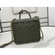 Chanel 22K Flap Bag Dark Green For Women, Women’s Bags 8.1in/20.5cm