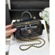 Chanel Vanity Bag With Strap Black For Women, Women’s Bags 6.6in/17cm AP3017 B09208 94305