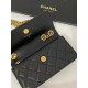 Chanel Wallet With Strap Black For Women, Women’s Bags 6.7in/17cm