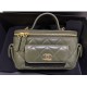 Chanel Vanity Bag With Strap Dark Green For Women, Women’s Bags 6.6in/17cm