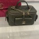 Chanel Vanity Bag With Strap Dark Green For Women, Women’s Bags 6.6in/17cm